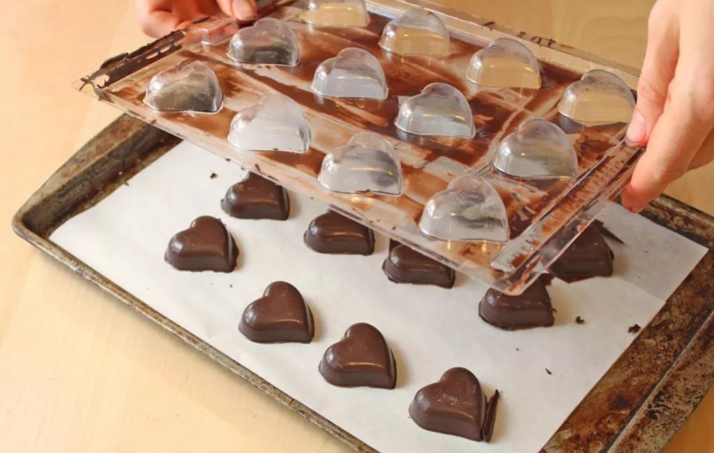 Шоколадное сердце: ингредиенты, пошаговый рецепт, фото