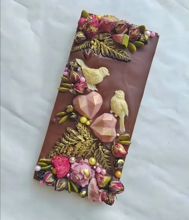 Шоколадные открытки: 40 примеров создания шедевров