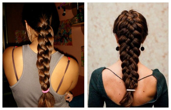 Прическа со сложным плетением для длинных волос, фотоПрическа со сложным плетением для длинных волос, фото