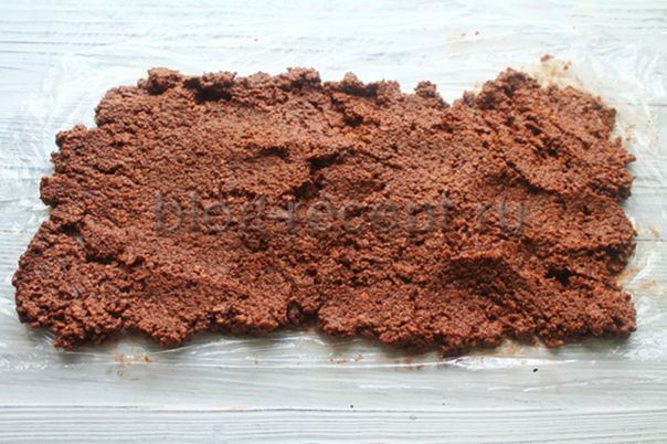 Шоколадная колбаса из печенья и какао -  рецепты приготовления пошагово