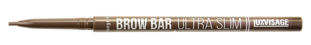 Карандаш для бровей Luxvisage Brow Bar Ultra Slim механический тон 301 Taupe