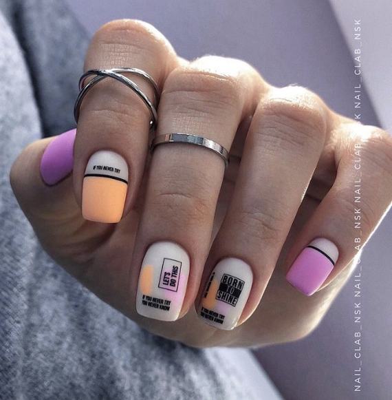 Модный дизайн ногтей 2021: фото новых тенденций и техник красивого маникюра