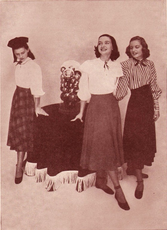 Американская мода начала войны 1940