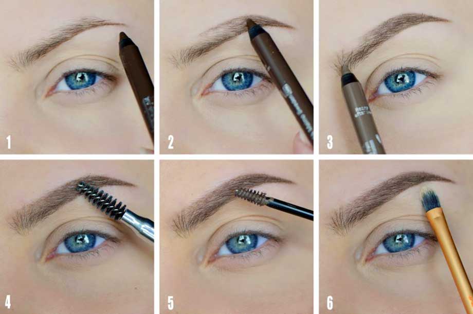 Как нарисовать брови карандашом поэтапно: фото инструкция для начинающих