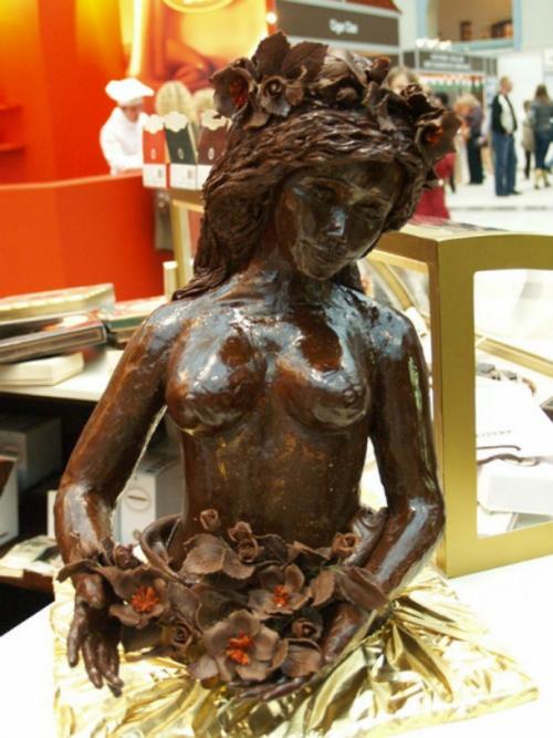 Скульптуры из шоколада: самые необычные изделия